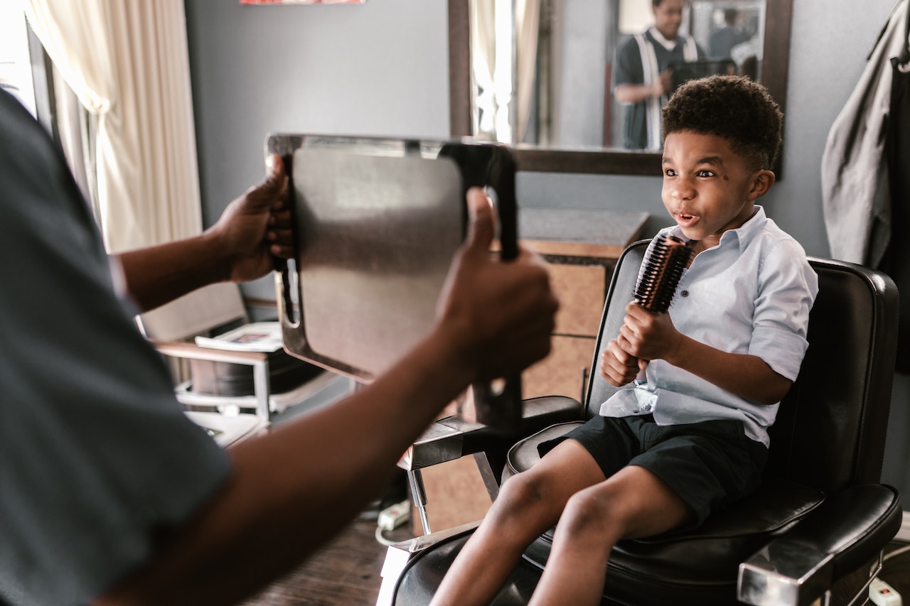 Kids Choose Their Hairstyle - Kensignton Barber