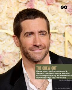 The Crew Cut: Clean, Sharp Masculine Edge